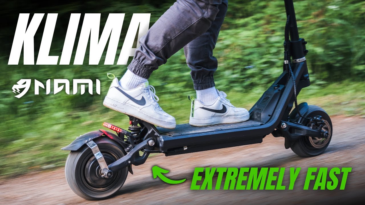 This Exquisite Scooter Brings The WOW FACTOR - NAMI Klima